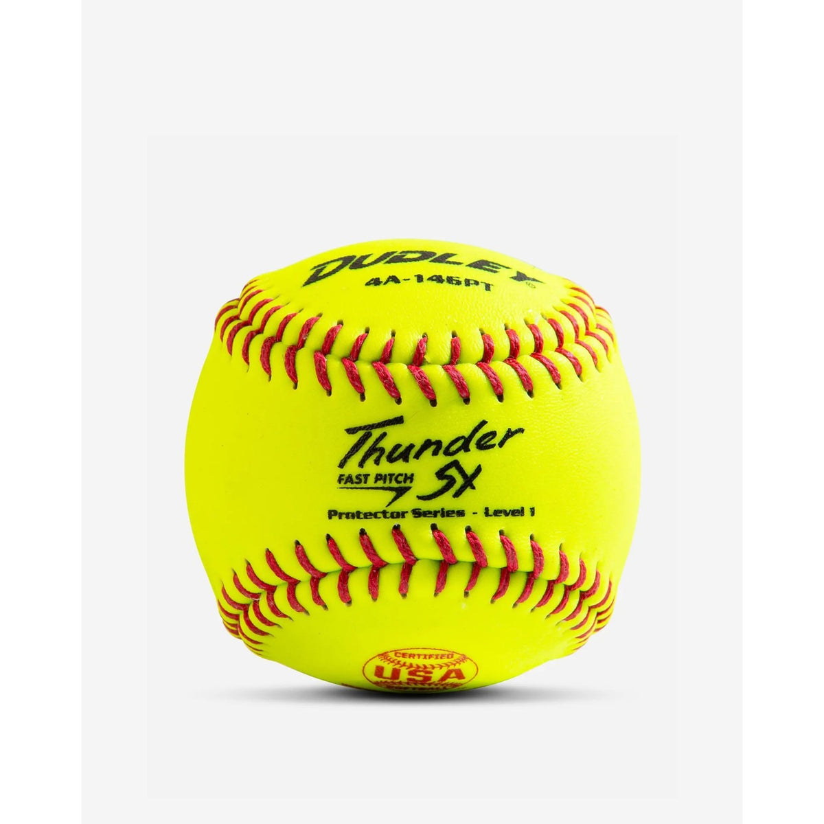 Dudley One Dozen USASB Thunder SY Protector Series Synthetic Fastpitch Softballs