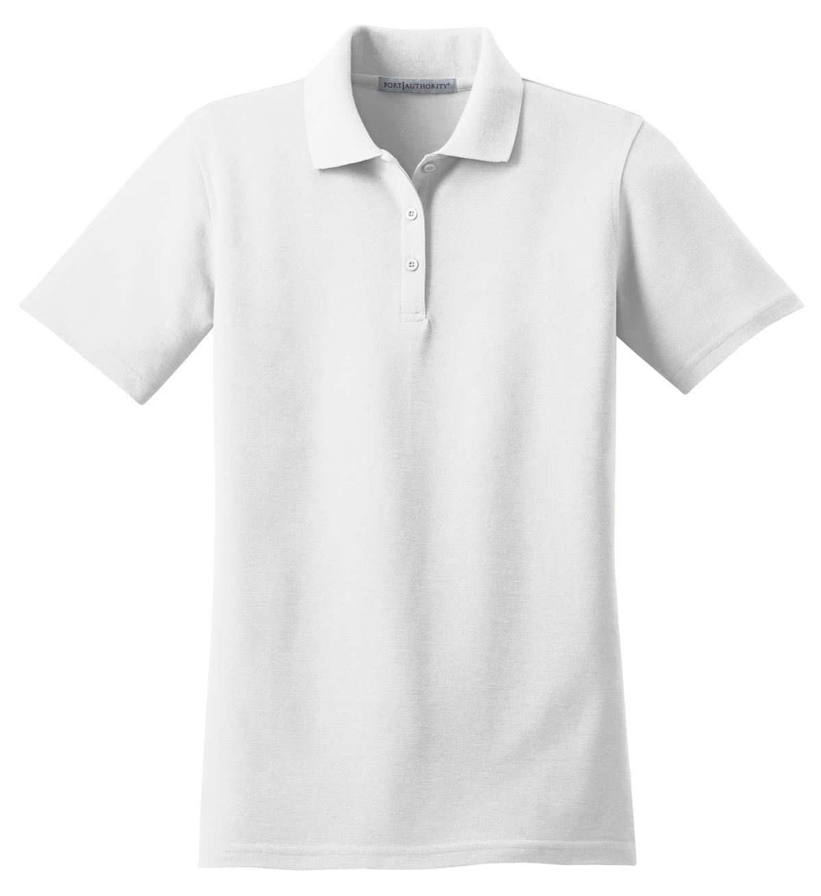 Port Authority Ladies Stain-Resistant Polo. L510 Womens Apparel Shirts & Tops