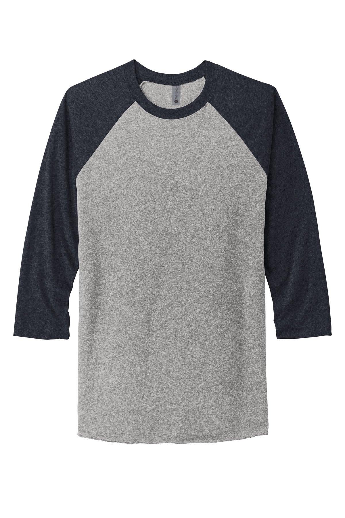 Next Level Unisex Tri-Blend 3/4-Sleeve Raglan Tee. Mens Apparel Shirts & Tops