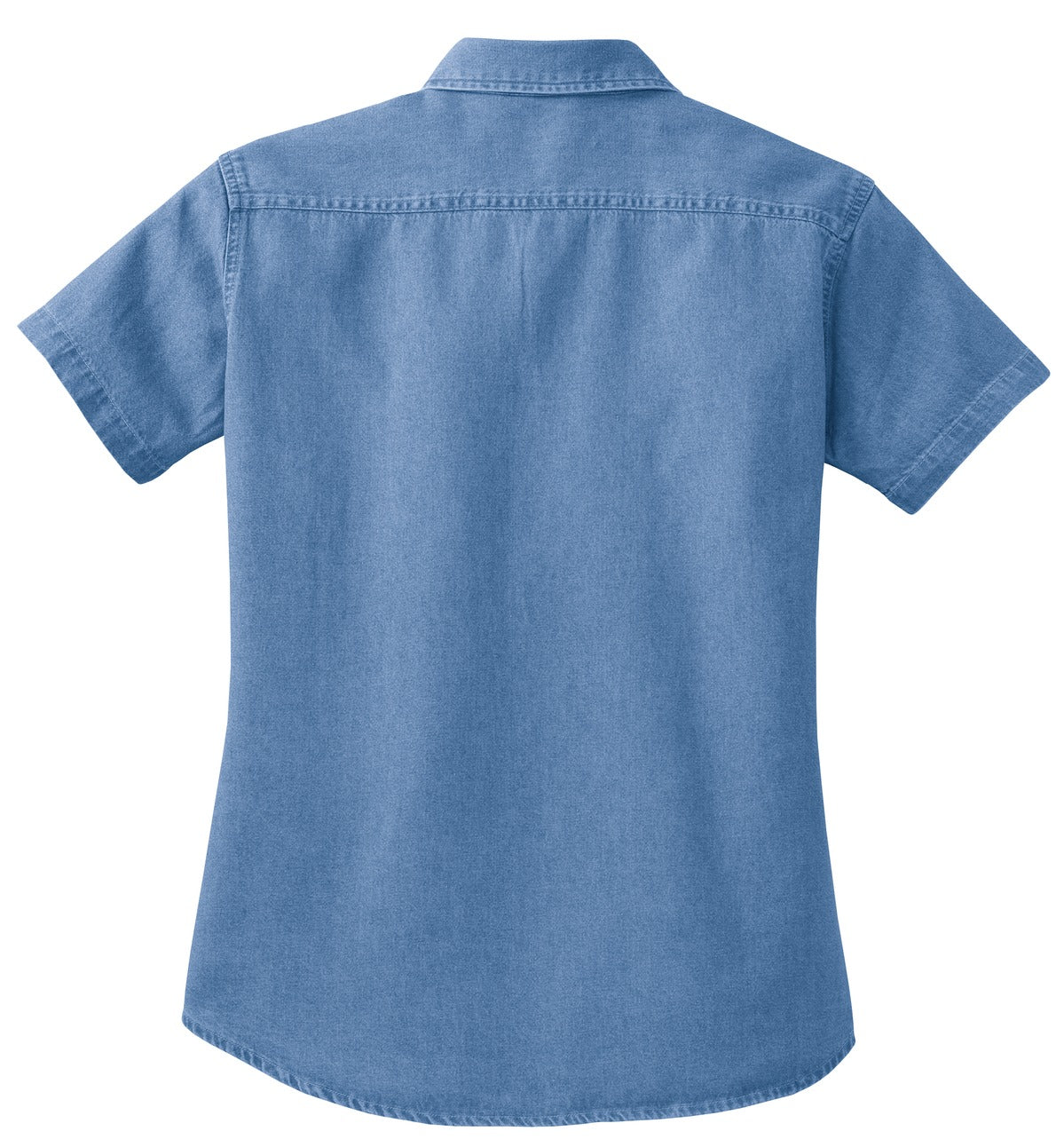Port & Company - Women's Short Sleeve Value Denim Shirt Womens Apparel Shirts & Tops