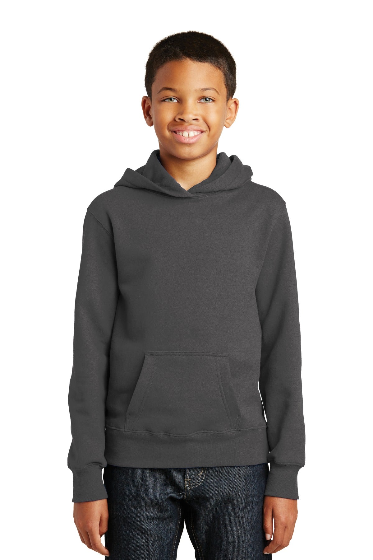Port & Company - Youth Fan Favorite Fleece Pullover Hooded Sweatshirt Youth Apparel Hoodies & Sweatshirts