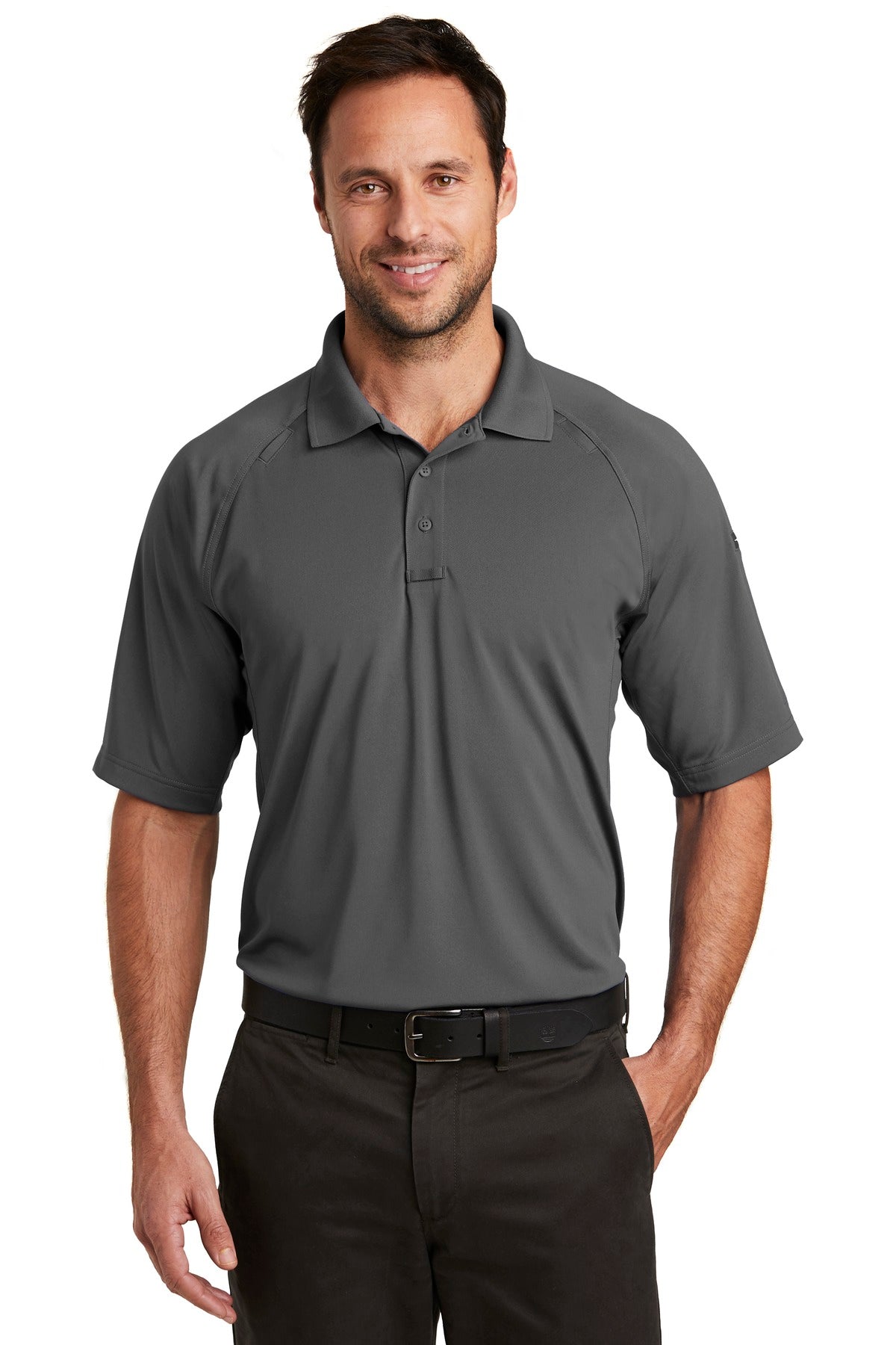 CornerStone Men's Select Lightweight Snag-Proof Tactical Polo. CS420 Mens Apparel Shirts & Tops