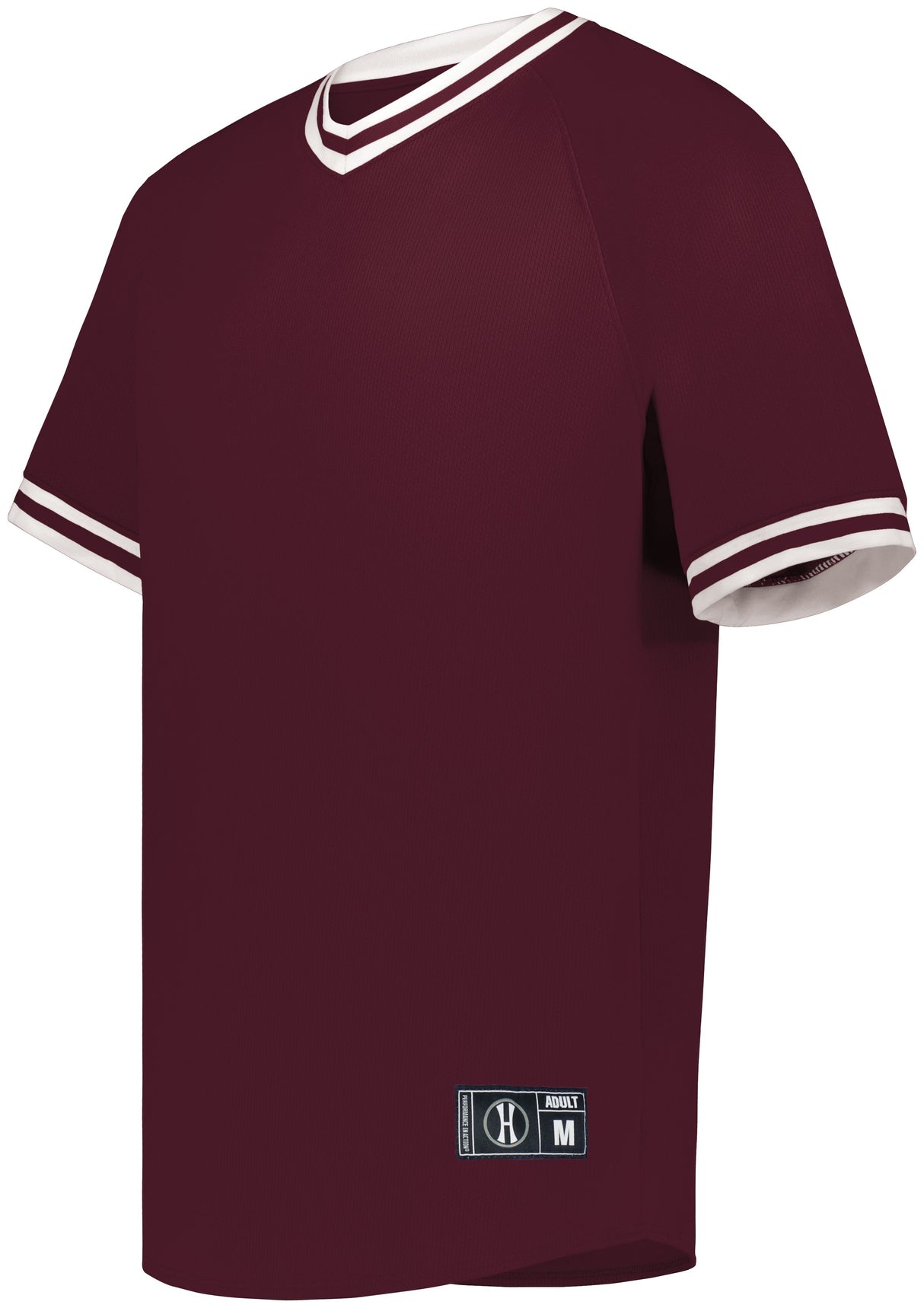 Holloway Men's Retro V-Neck Baseball Jersey Baseball Jerseys Adult