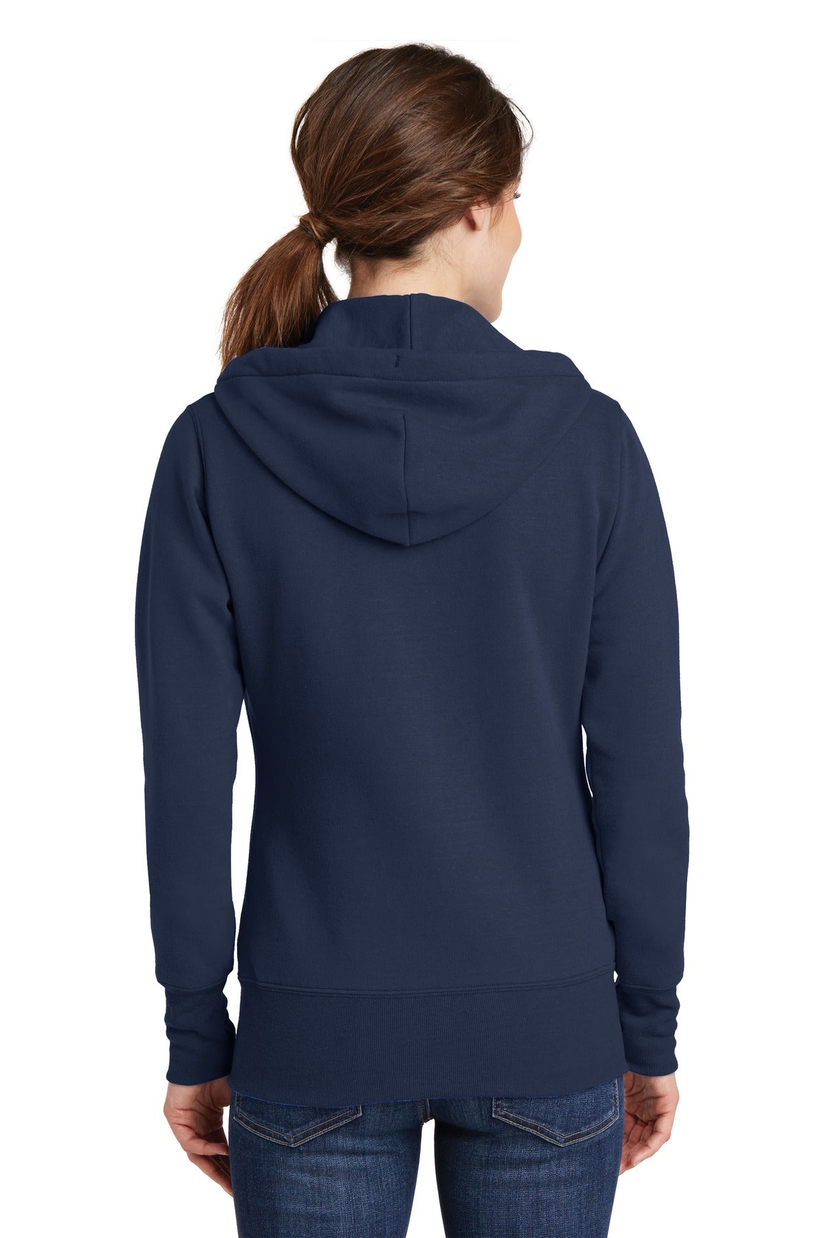 Port & Company Women's Core Fleece Full-Zip Hooded Sweatshirt Womens Apparel Sweatshirts & Fleece