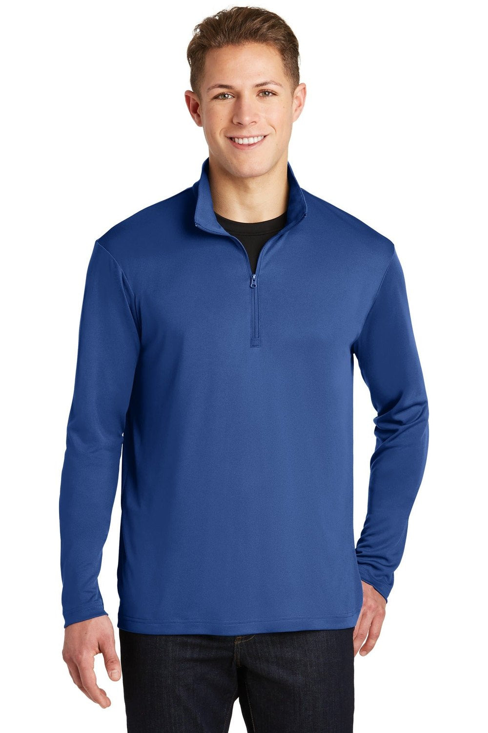 Sport-Tek Men's PosiCharge Competitor 1/4-Zip Pullover Mens Apparel Sweatshirts & Fleece