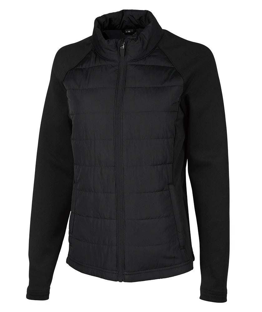 Charles River Women's Lotus Hybrid Puffer Jacket-3