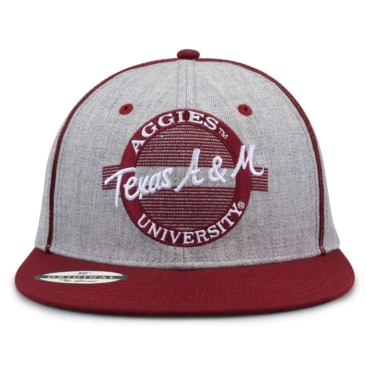 The Game Headwear Texas A&M Wool Blend Snapback Collection Hat