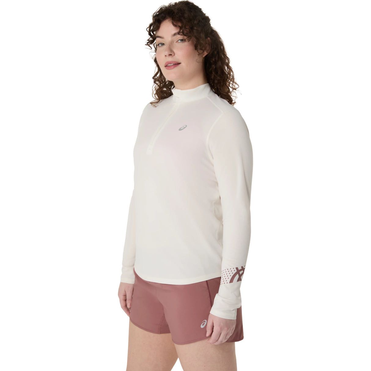 Asics Women's Icon 1/2 Zip Long Sleeve Top-3