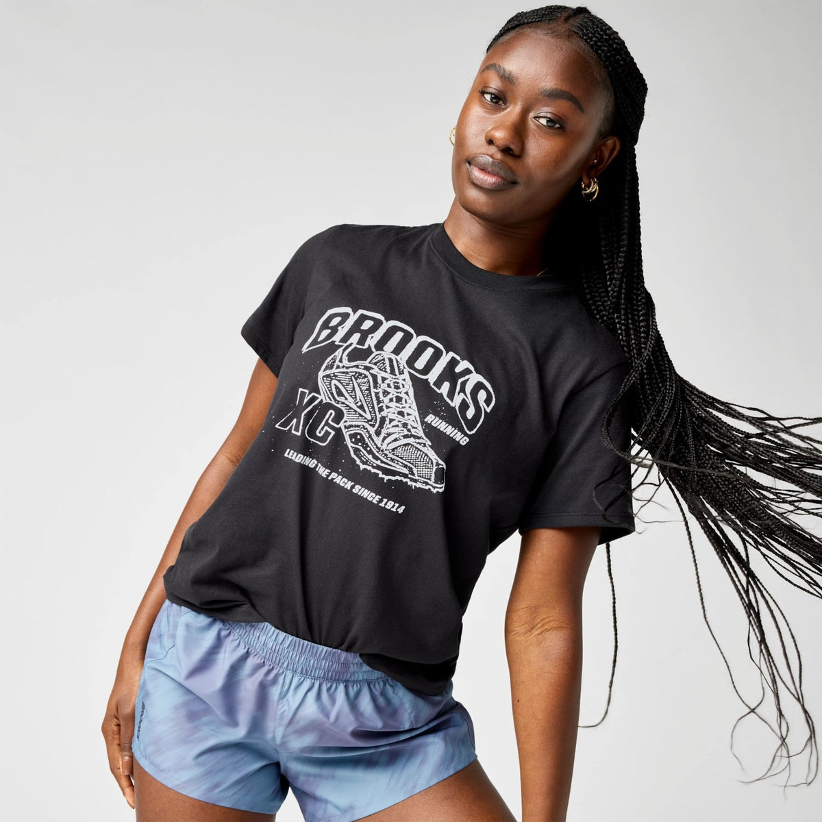 Brooks Women's Graphic Short Sleeve Top-3