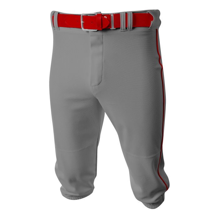 A4 Men's Baseball Knicker Pant Baseball Pants Adult