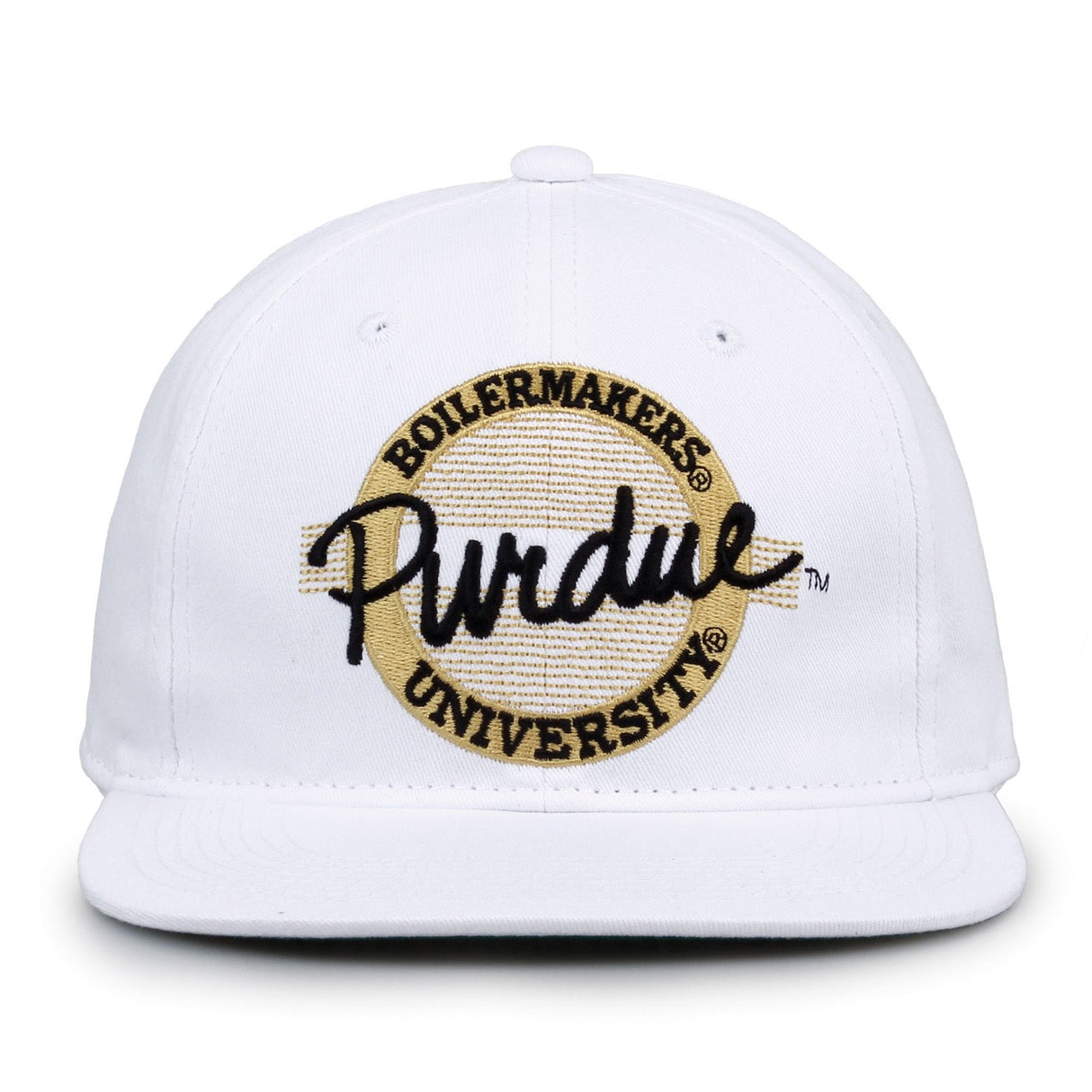 The Game Headwear Purdue Retro Snapback Hat