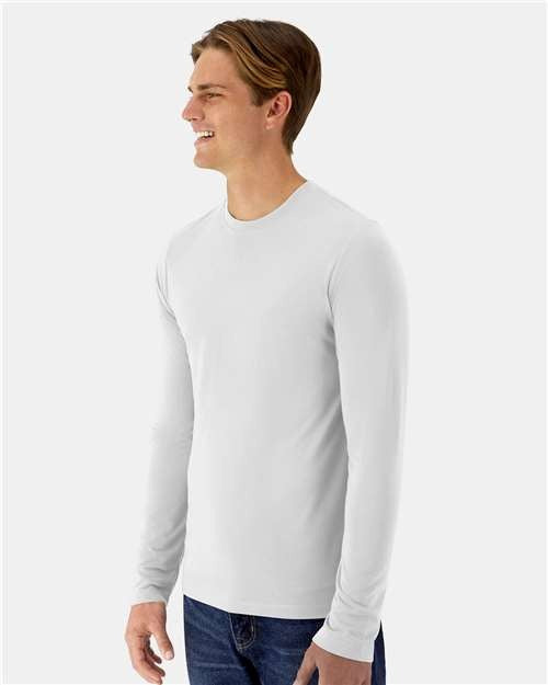 Men's Cool DRI Cotton Touch Long Sleeve T-Shirt-2