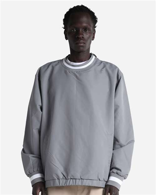 Shaka Wear Men's Crewneck Windbreaker-1