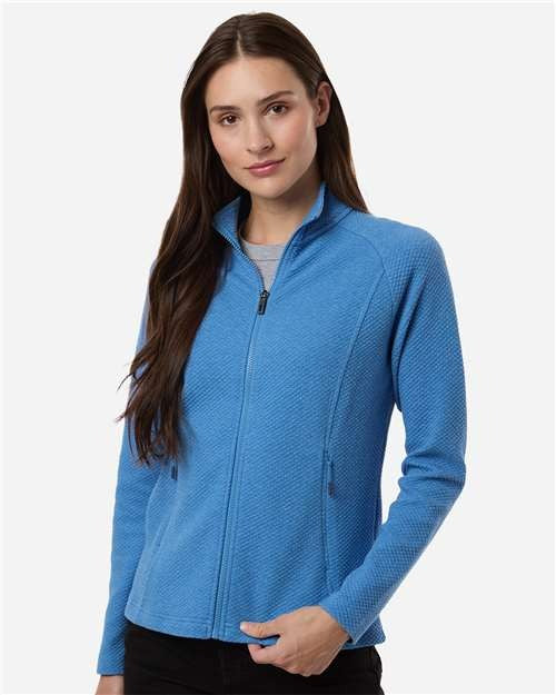 North End Women's Spirit Textured Full-Zip-3