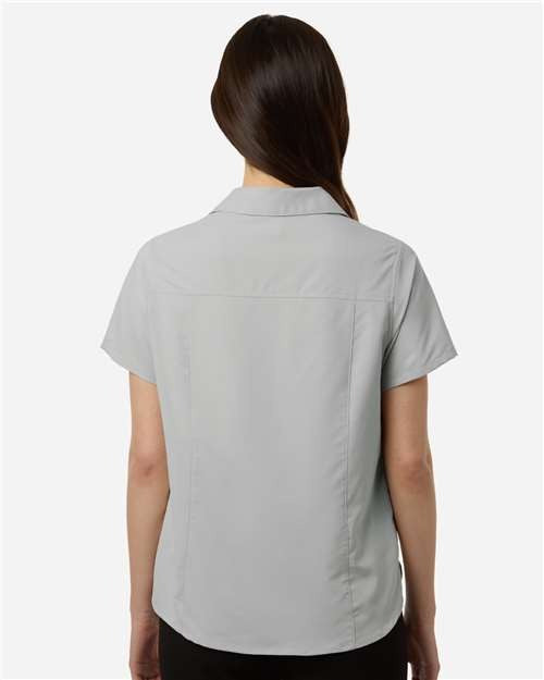 CORE365 Women's UltraUVP Shoreline Short Sleeve Staff Shirt-5