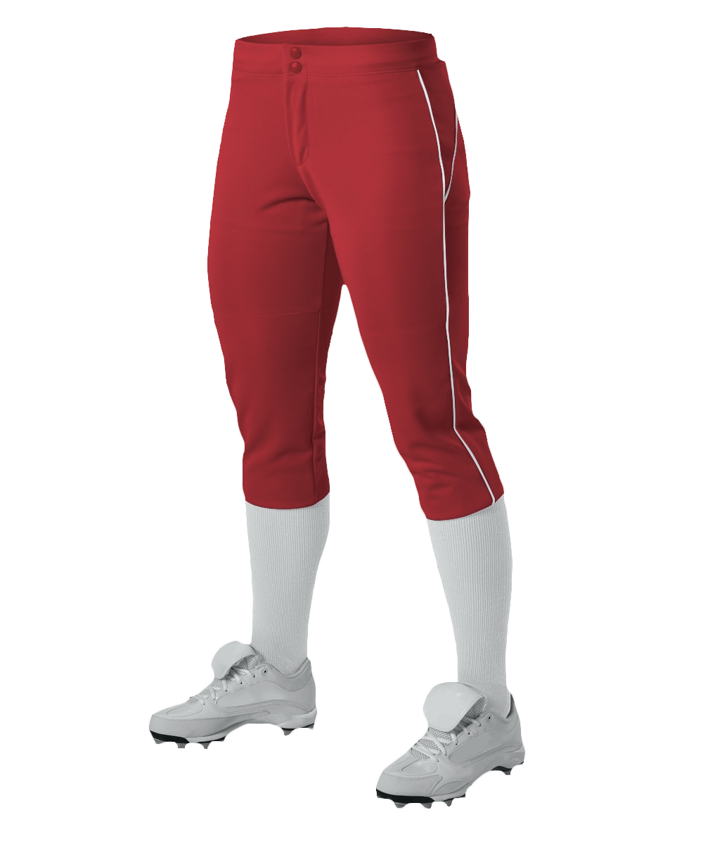 Alleson Girl's Belt Loop Fastpitch Pant Softball Pants & Shorts Youth