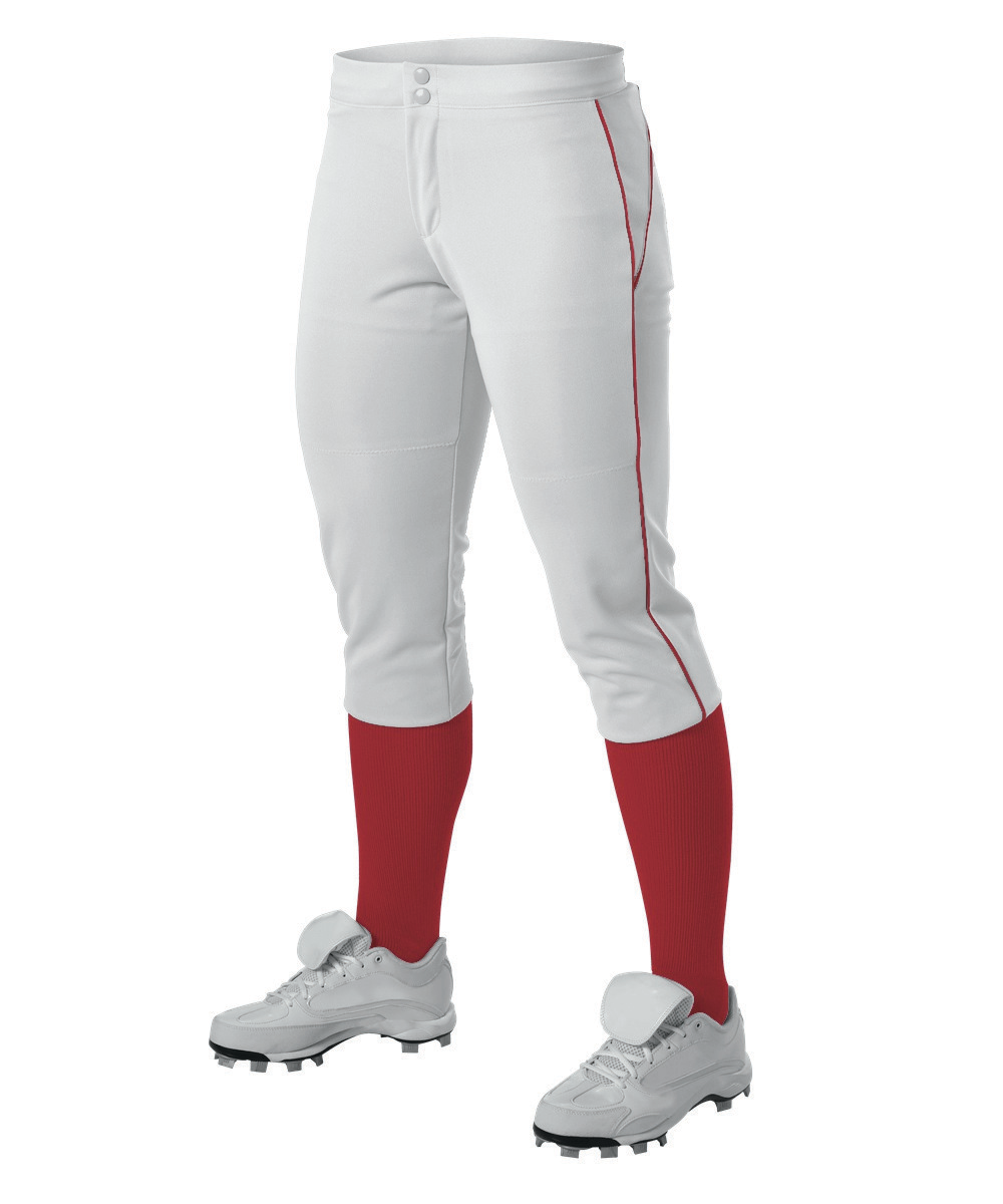 Alleson Girl's Belt Loop Fastpitch Pant Softball Pants & Shorts Youth