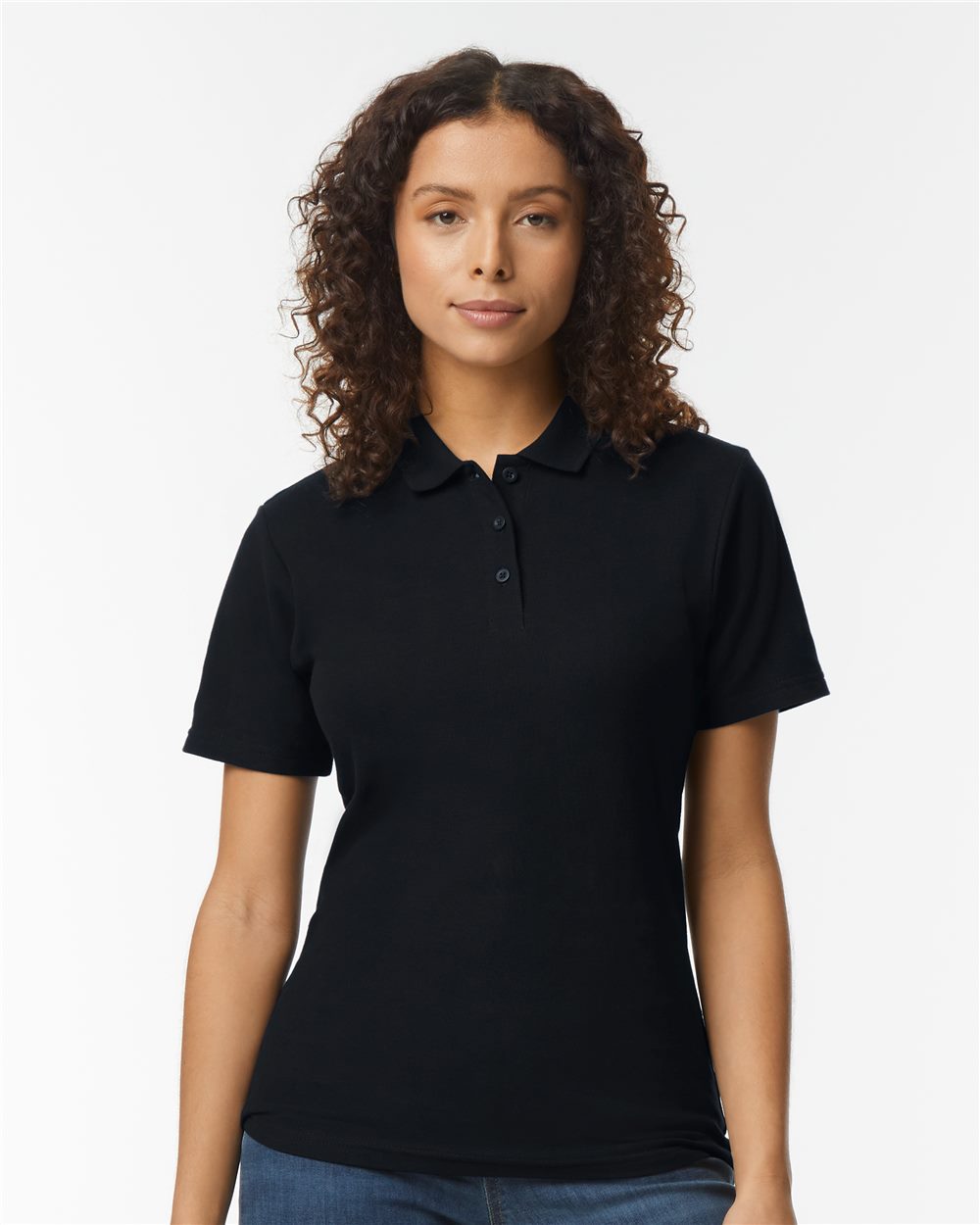 Gildan Women's Softstyle Pique Polo 64800L Womens Apparel Shirts & Tops