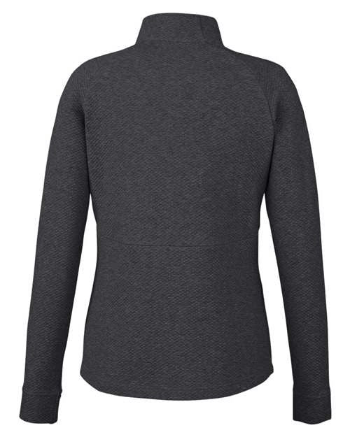 North End Women's Spirit Textured Quarter-Zip Pullover-2