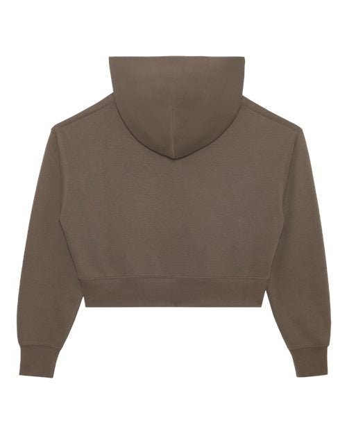 Lane Seven Women's Relaxed Cropped Hoodie Sweatshirt-2