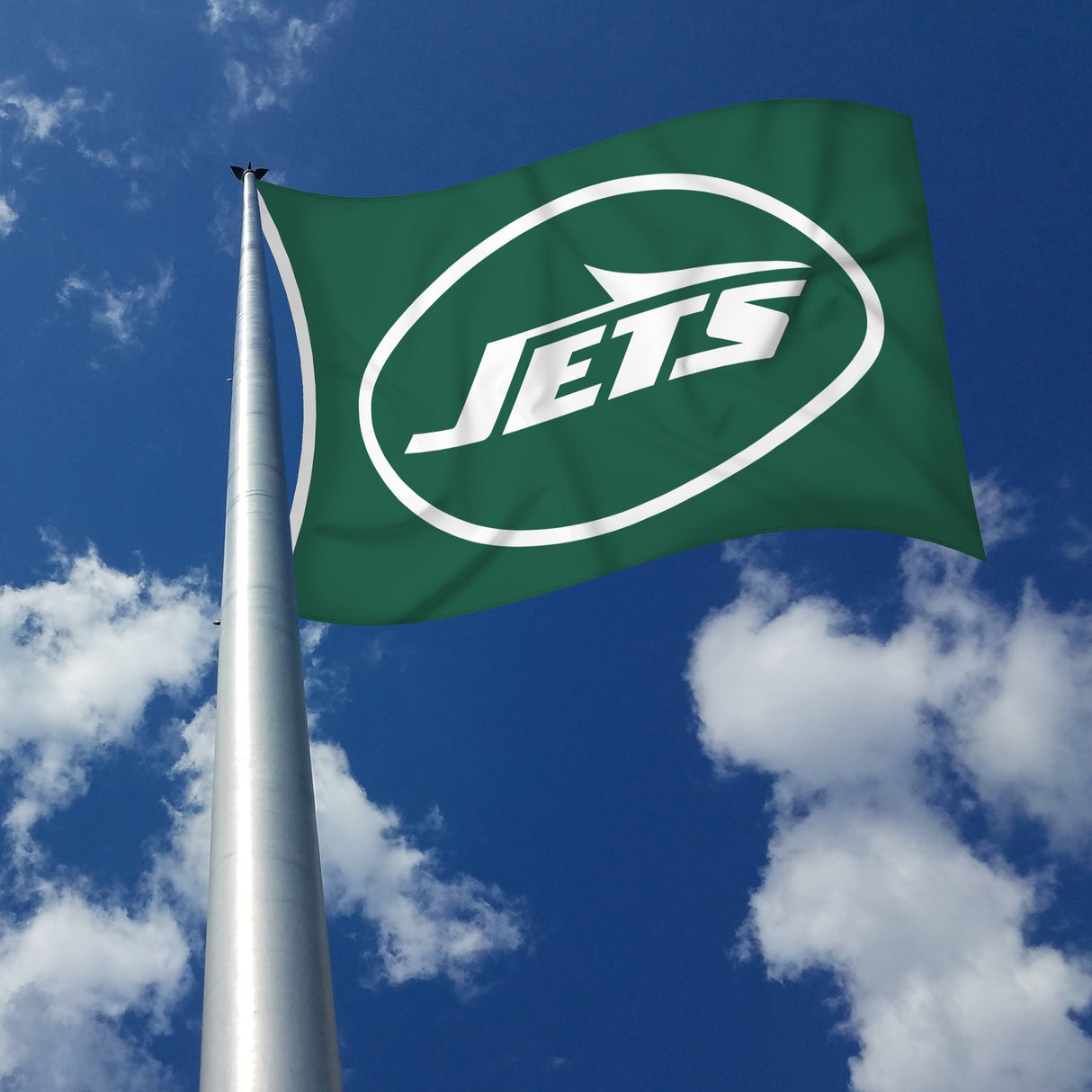 Rico Industries NFL New York Jets Primary Logo 3' x 5' Banner Flag-2