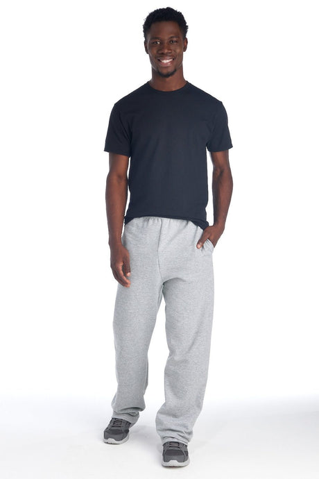JERZEES Men's NuBlend Open Bottom Pant with Pockets 974MP Mens Apparel Pants & Sweatpants