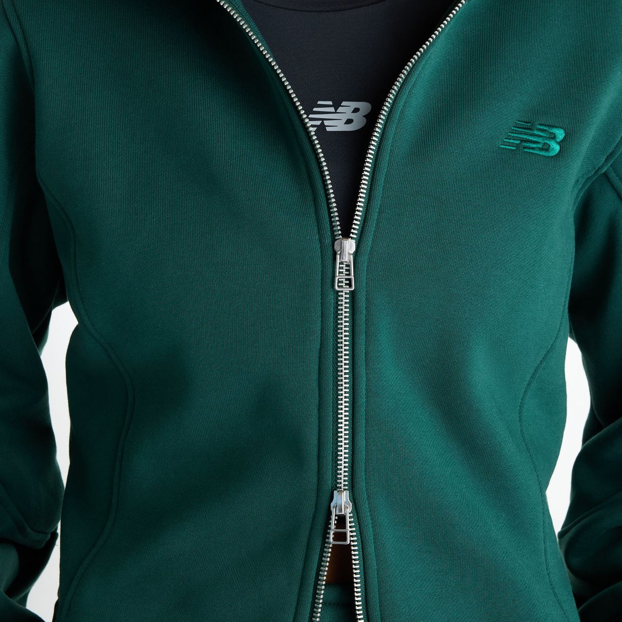 New Balance Women's Athletics Crafted Fleece Full Zip-4