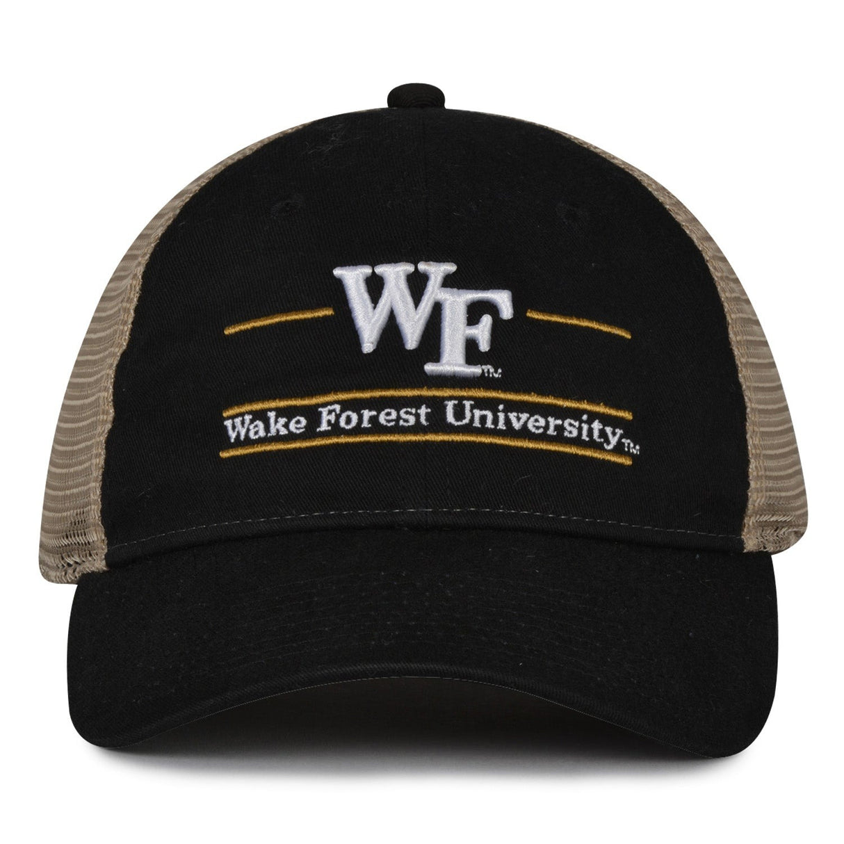 The Game Headwear Wake Forest Split Bar Trucker Hat
