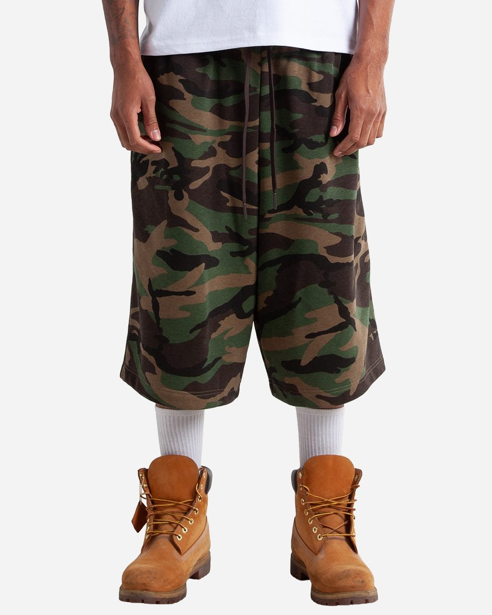 Shaka Wear Men's Baggy Fleece Shorts