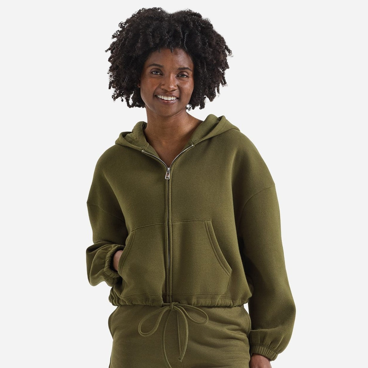 TriDri Women's Maria Full-Zip Hooded Sweatshirt