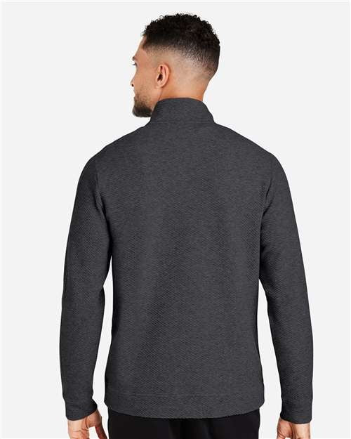 North End Men's Spirit Textured Quarter-Zip Pullover-5