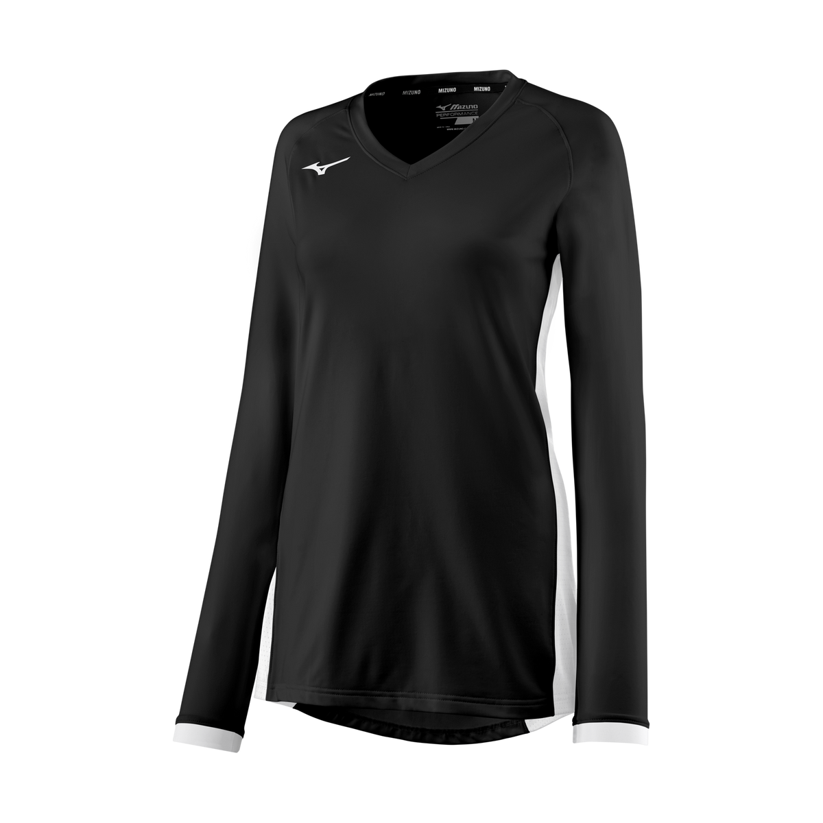Mizuno Girl's Spike Long Sleeve Volleyball Jersey-1