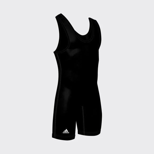 adidas Men's Solid Wrestling Singlet-1