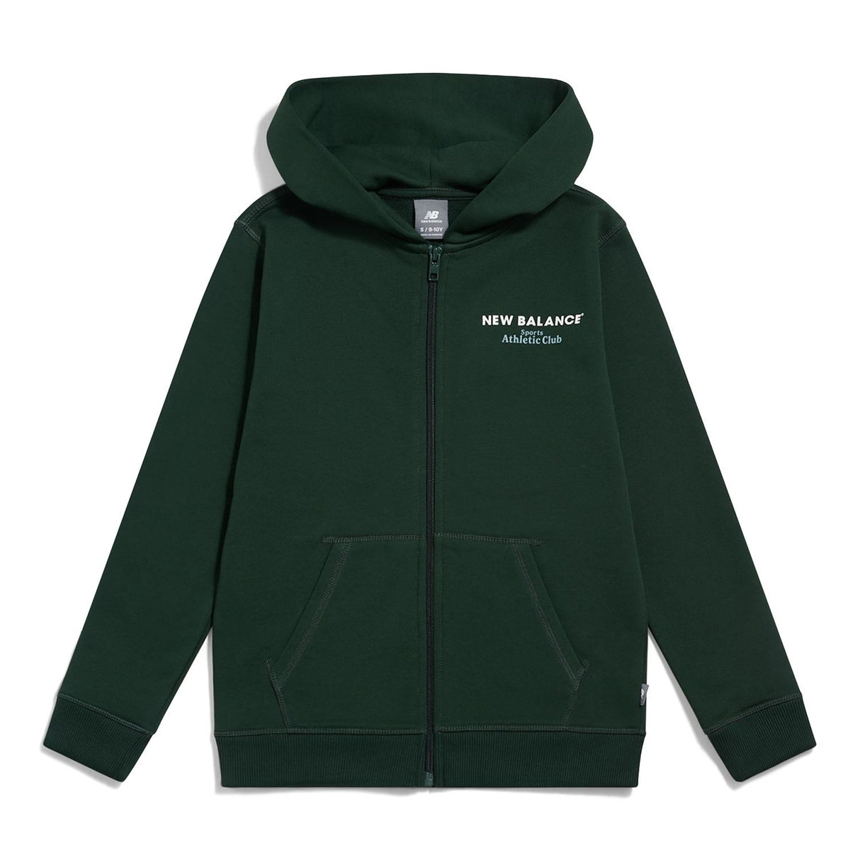 New Balance Boys' Sports Club Graphic Full Zip-1