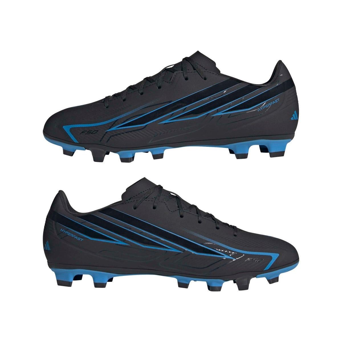 adidas Unisex F50 Hyperfast Club Firm Ground / Multi Ground Soccer Cleats-9