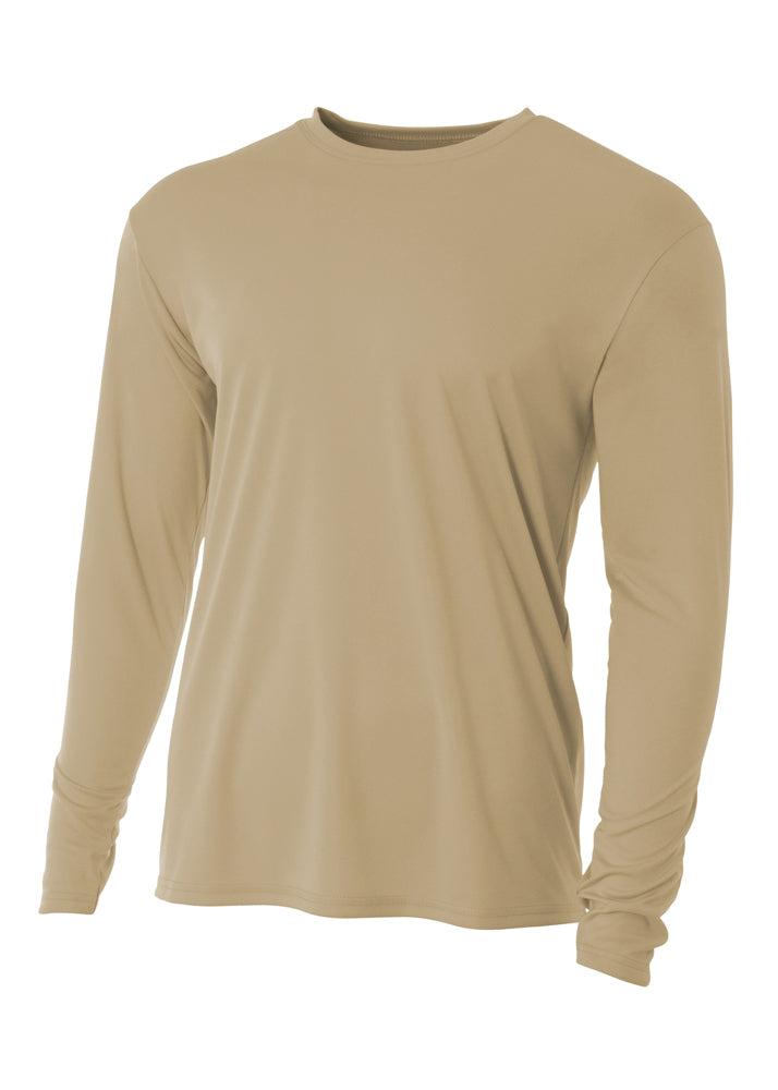 A4 Men's Cooling Performance Long Sleeve Crew-1