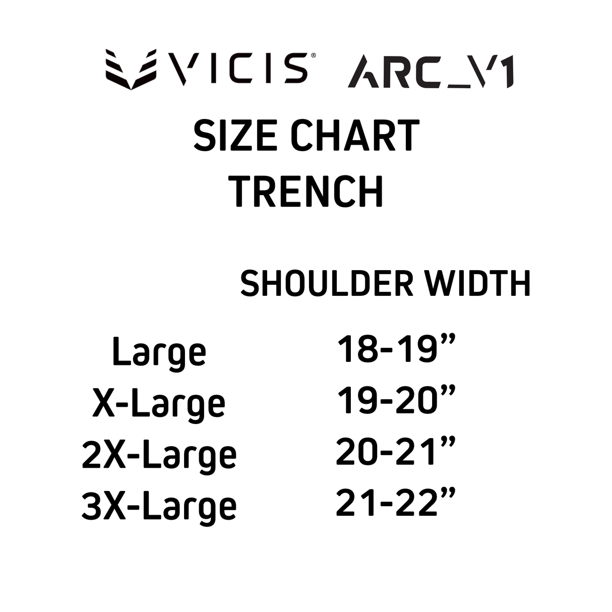Vicis Arc _V1 Adult Trench Football Shoulder Pads - OL, DL, LB, TE Football Shoulder Pads Adult