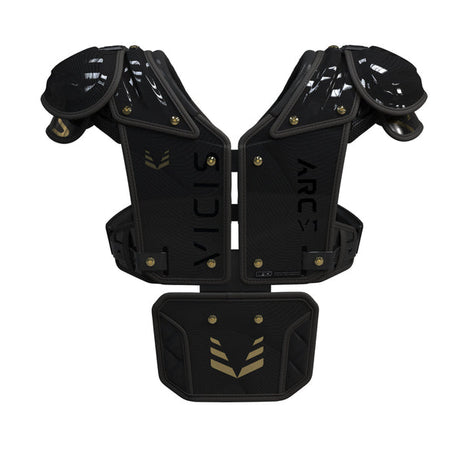 Vicis Arc_V1 Elite Skill Shoulder Pads w/ Attached Back Plate Football Shoulder Pads Adult