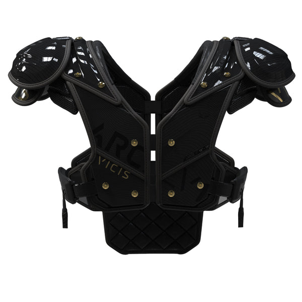 Vicis Arc_V1 Elite All Purpose Football Shoulder Pads with Attached Back Plate Football Shoulder Pads Adult