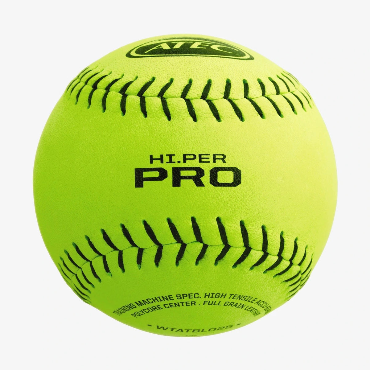 Atec High Performance Pro Leather Flat Seam Baseball-2