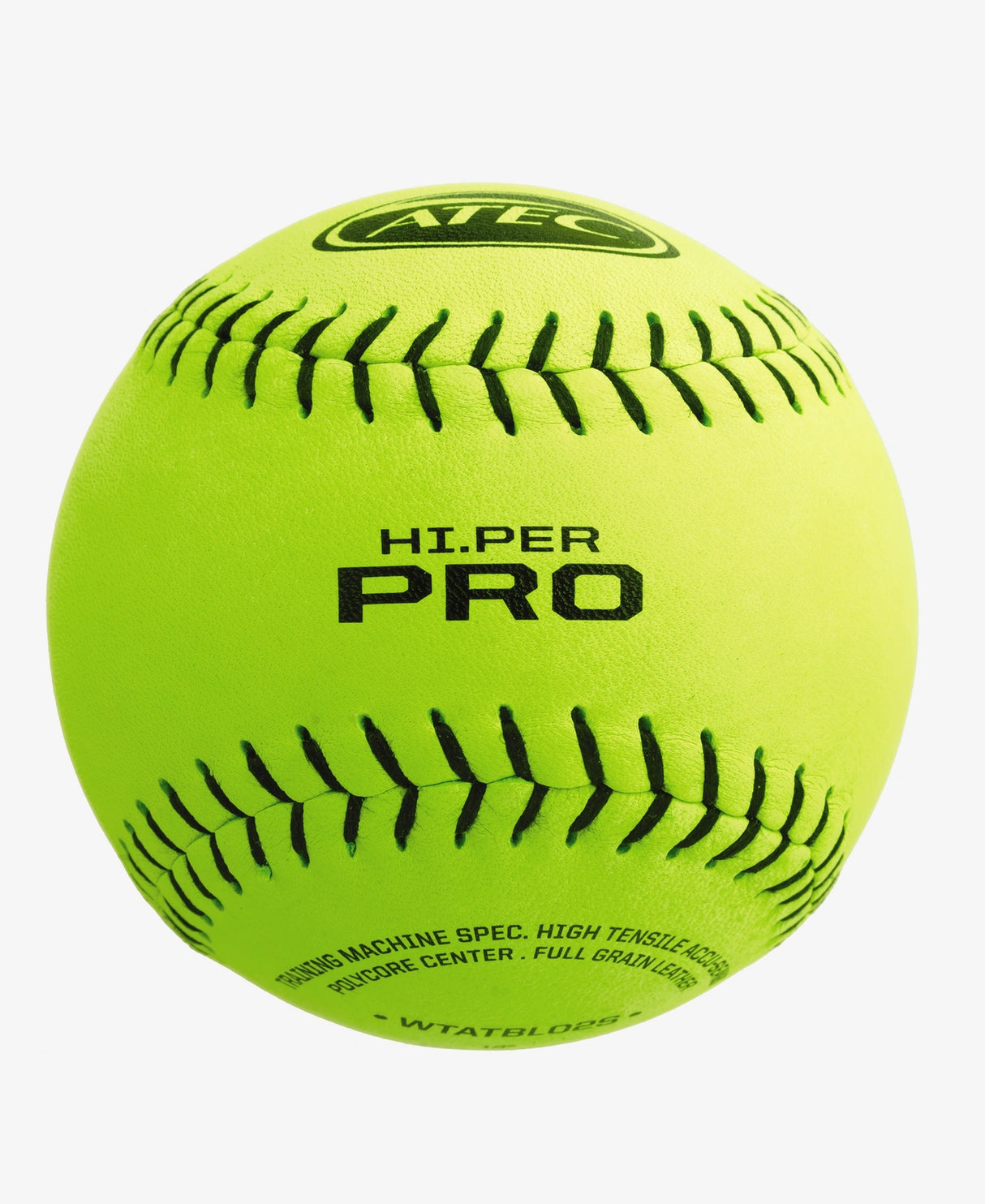 Atec High Performance Pro Leather Flat Seam Baseball-2