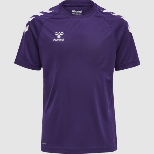 Hummel Youth hmlCore Xk Core Poly Tee Short Sleeve Kids Soccer Uniforms & Apparel All