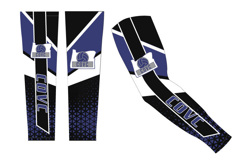 League Outfitters Fully Sublimated Custom Arm Sleeves pair Team All Sport Arm Sleeves