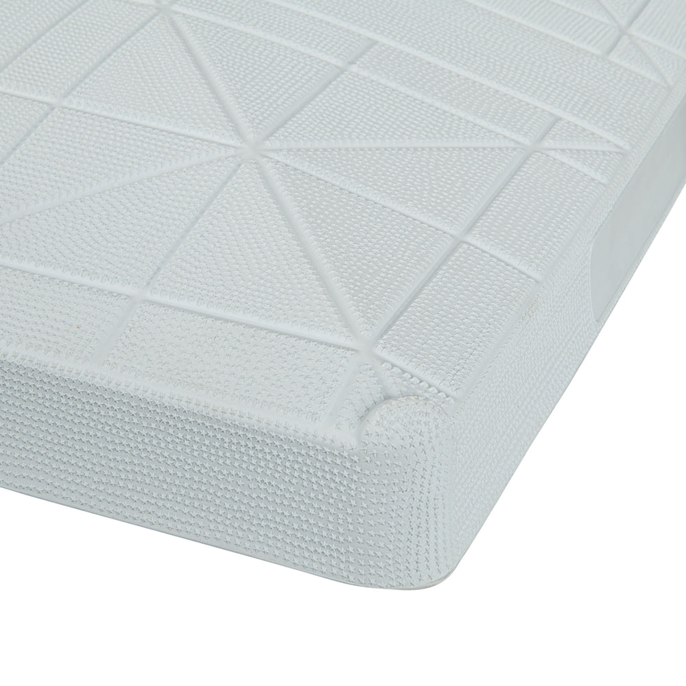 Champro The Hall Set of 3 White 18"x18"x2.5" Molded Bases-5