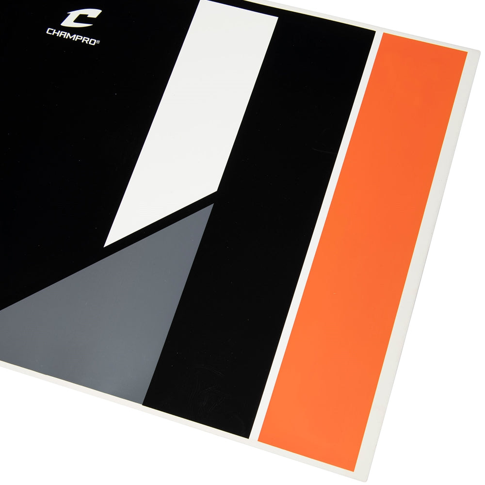 Champro the Zone 28.5"x17.5" Training Home Plate Extension Baseball Field Equipment All