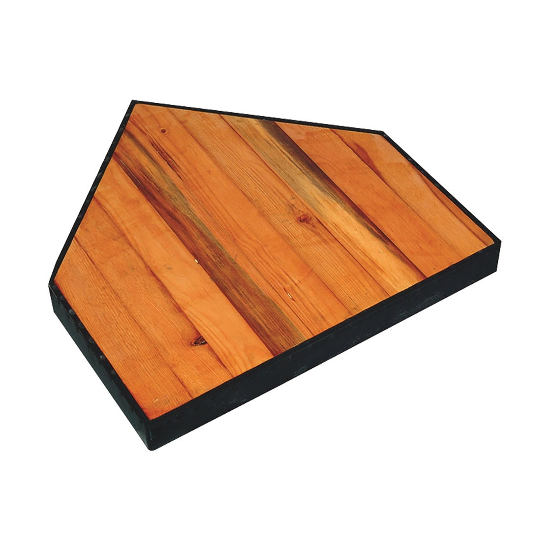 Champro In-Ground Home Plate with Solid Wood Bottom Baseball Field Equipment All