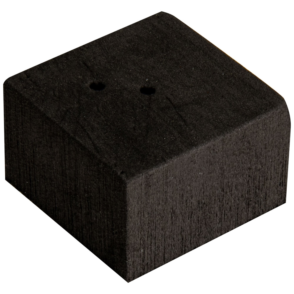 Champro Smart Baseball Base Plug, black foam block with two holes