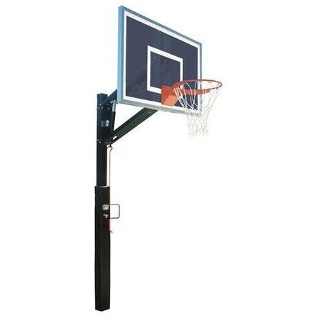 Bison Smoked Lottery Pick ZipCrank 4" Adjustable Basketball System Basketball Equipment All