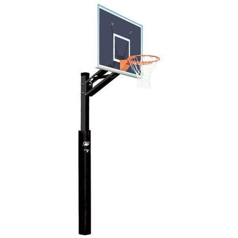 Bison Nighthawk QwikChange 4" Adjustable Basketball System Basketball Equipment All