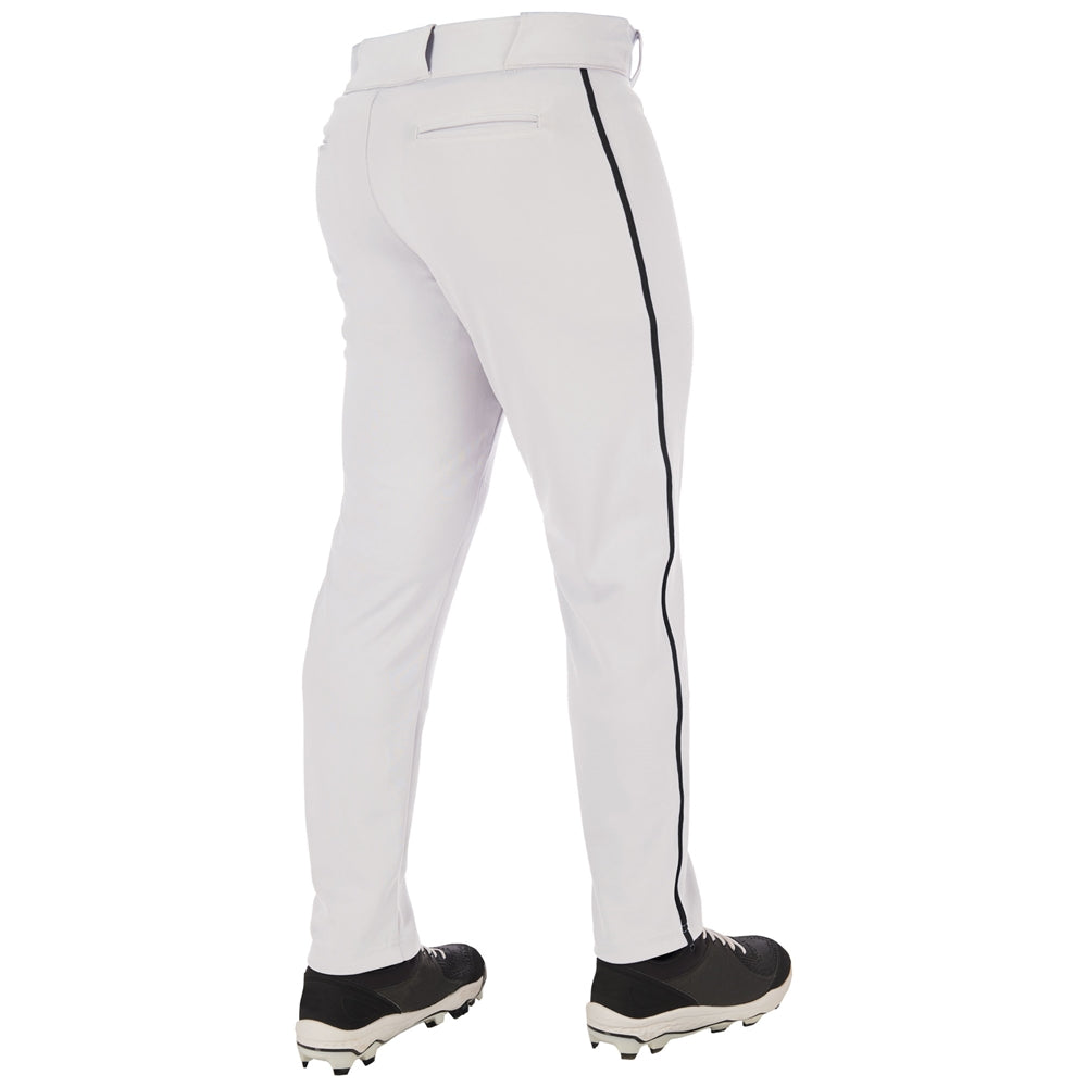 Champro Men's Triple Crown 2.0 Tapered Bottom with Braid Baseball Pants Baseball Pants Adult
